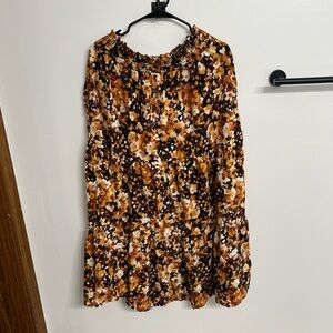 Floral Print Skirt nwt